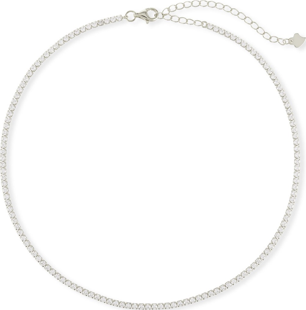 Fallon Micro Pavé Choker Necklace