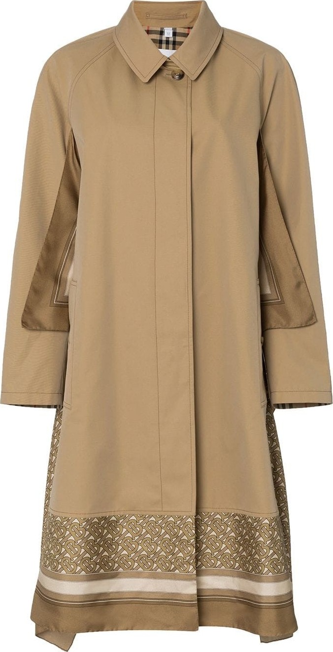 Burberry London England Scarf detail trench Coat