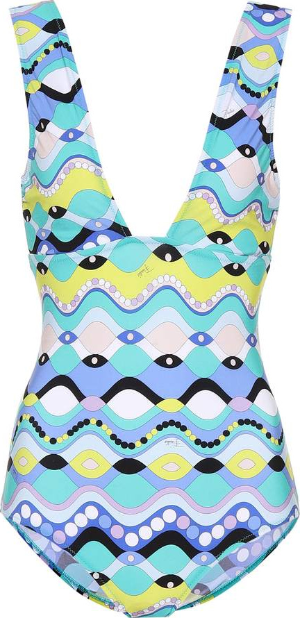 Emilio Pucci Printed one-piece swimsuit