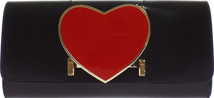 Perrin Paris Heart Glove Clutch Bag