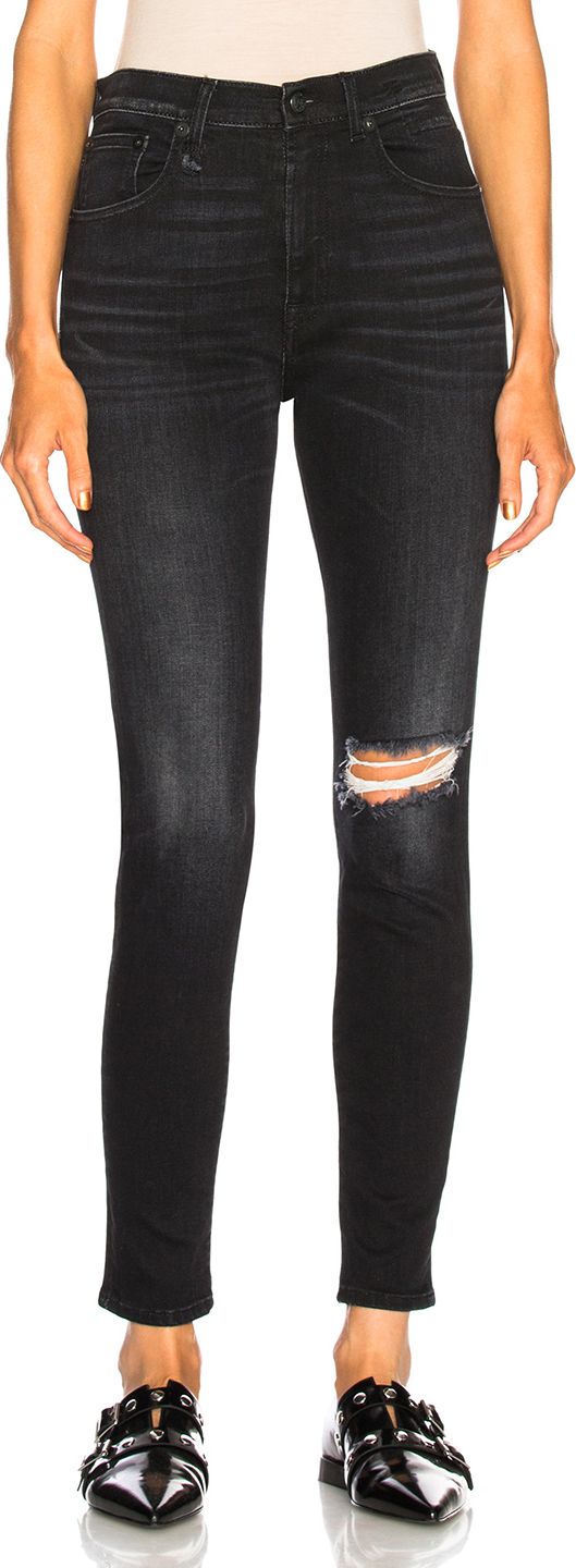 R13 High Rise Skinny