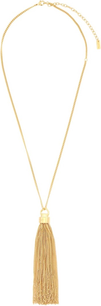 Saint Laurent Tassel necklace