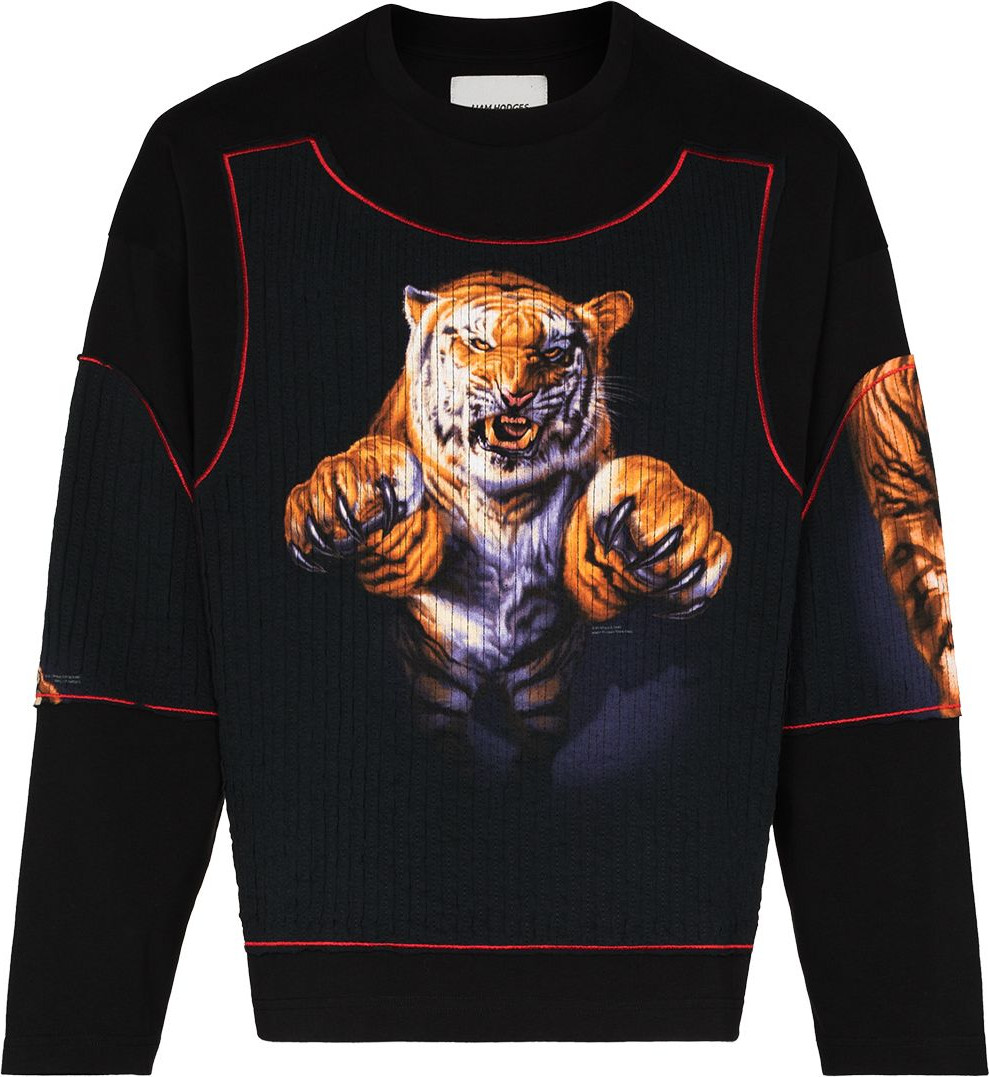 Liam Hodges - Shredded long sleeve T-shirt