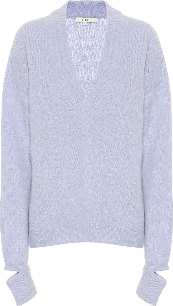 Tibi Alpaca-blend sweater