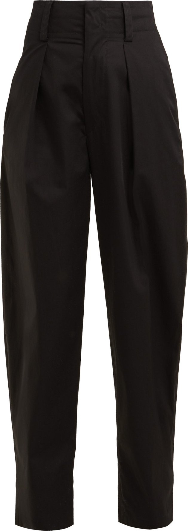 Isabel Marant Etoile Odrys high-rise cotton trousers