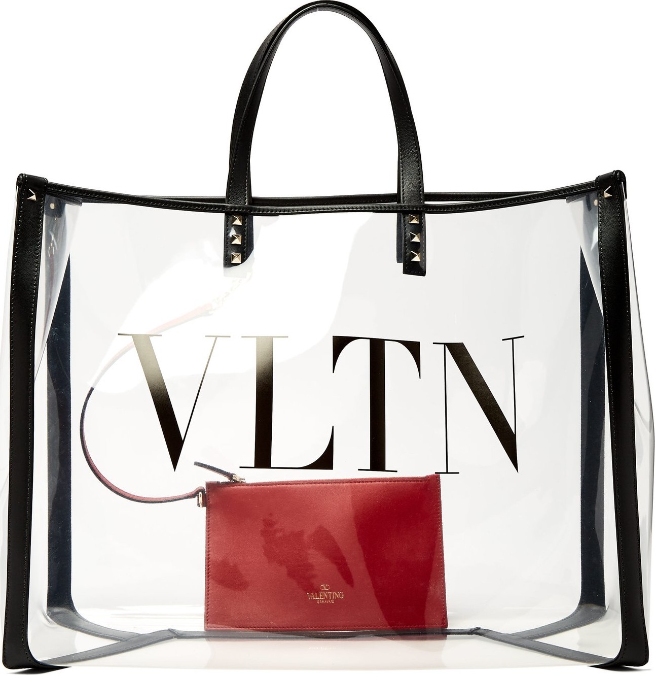 Valentino VLTN PVC tote bag