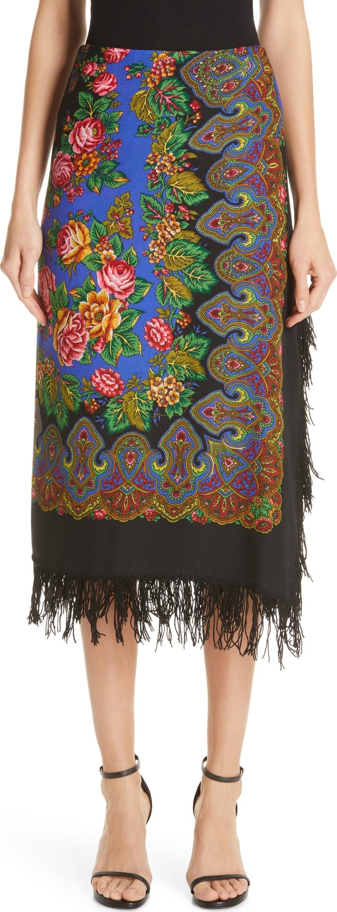 Vetements Scarf Skirt