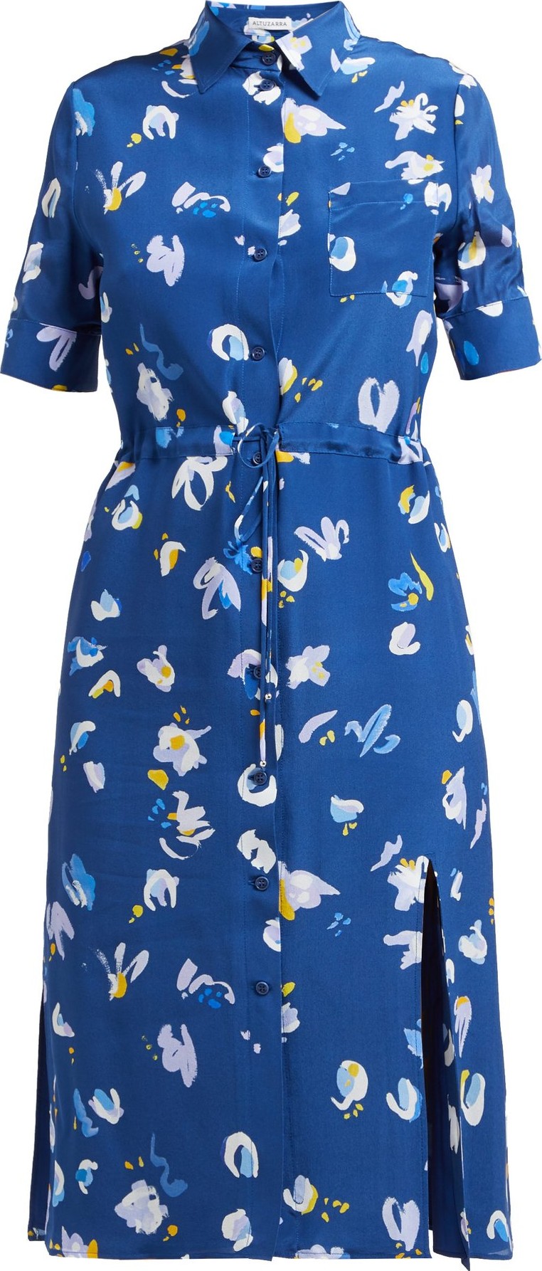 Altuzarra Vittoria floral-print silk-crepe shirtdress