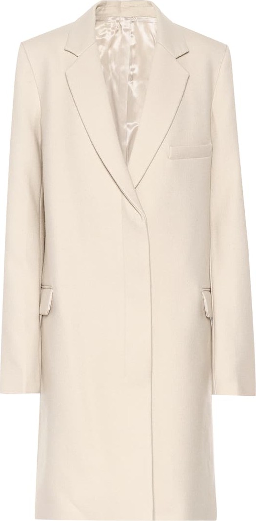 Helmut Lang Essential Crombie wool coat