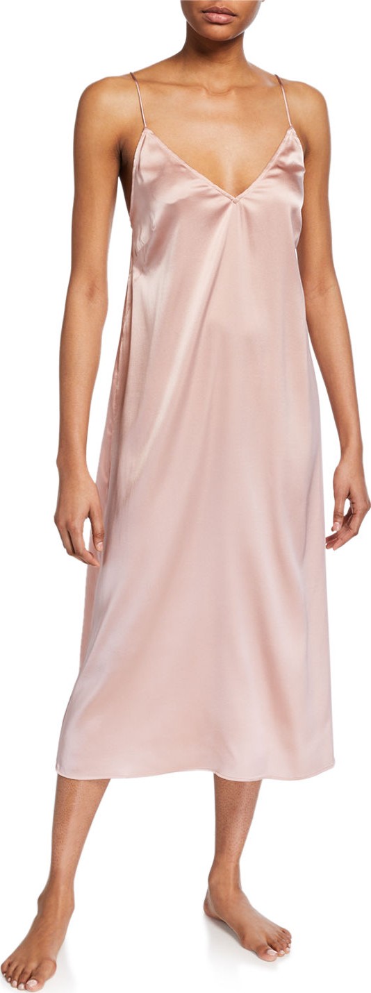 SKIN Rosamonde Silk Nightgown