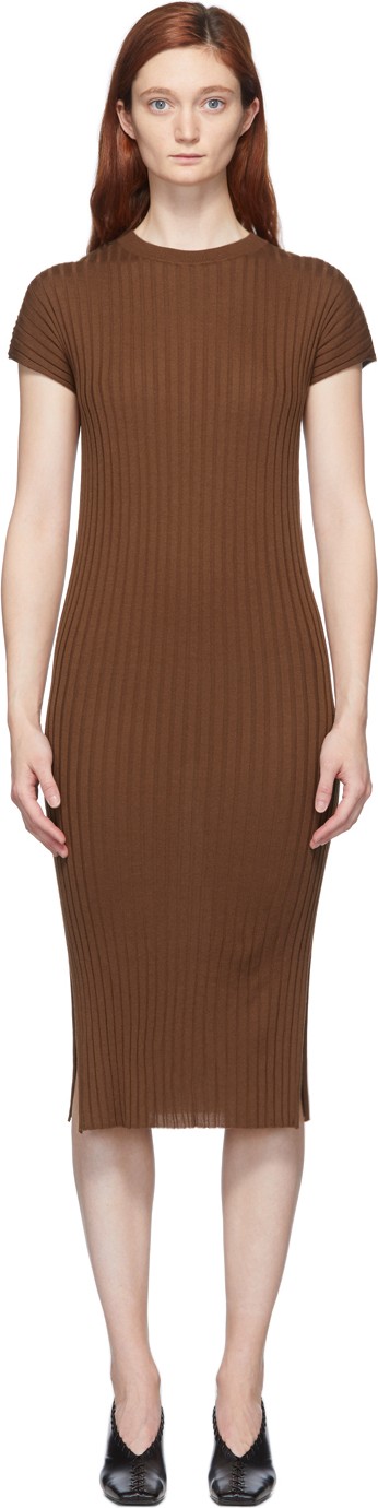 Studio Nicholson Brown Pretoria Dress