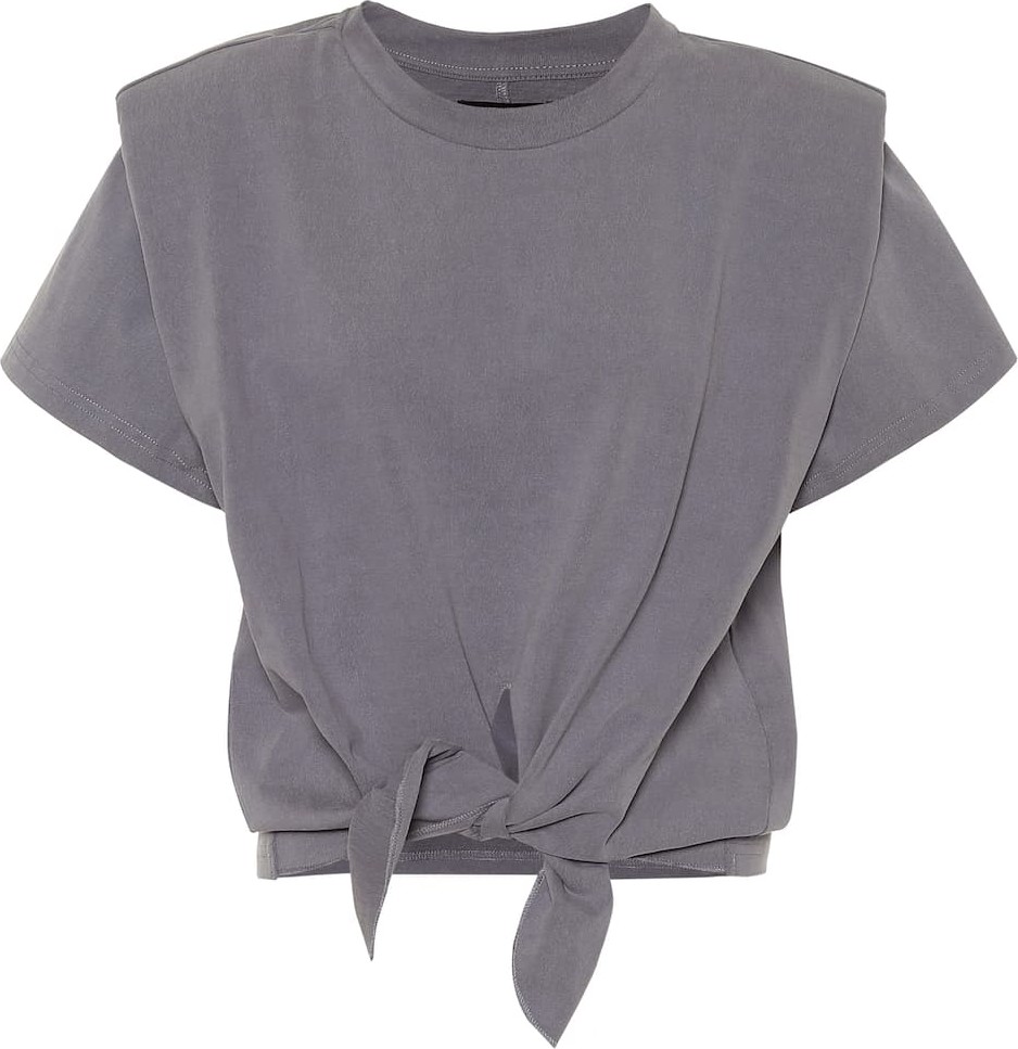 Isabel Marant Exclusive to Mytheresa – Belita cotton-jersey crop top