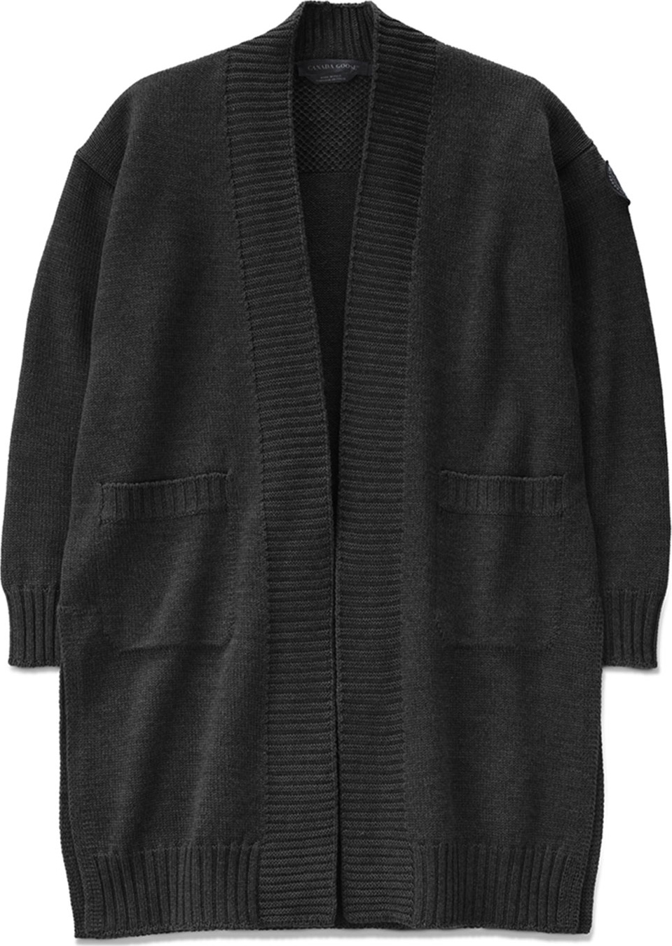Canada Goose Cortina Long Merino Wool Cardigan