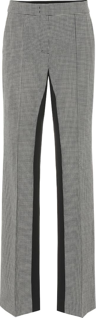 Dorothee Schumacher Minimal Vichy high-rise pants