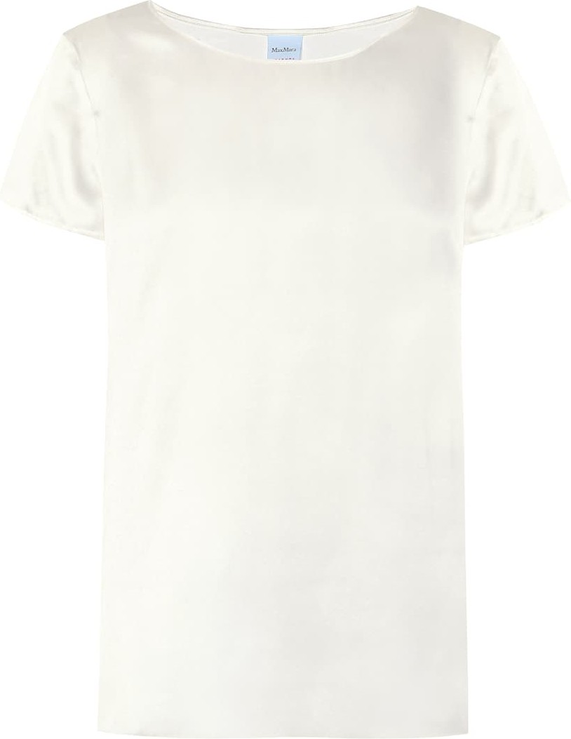 Max Mara Cortona stretch-silk top