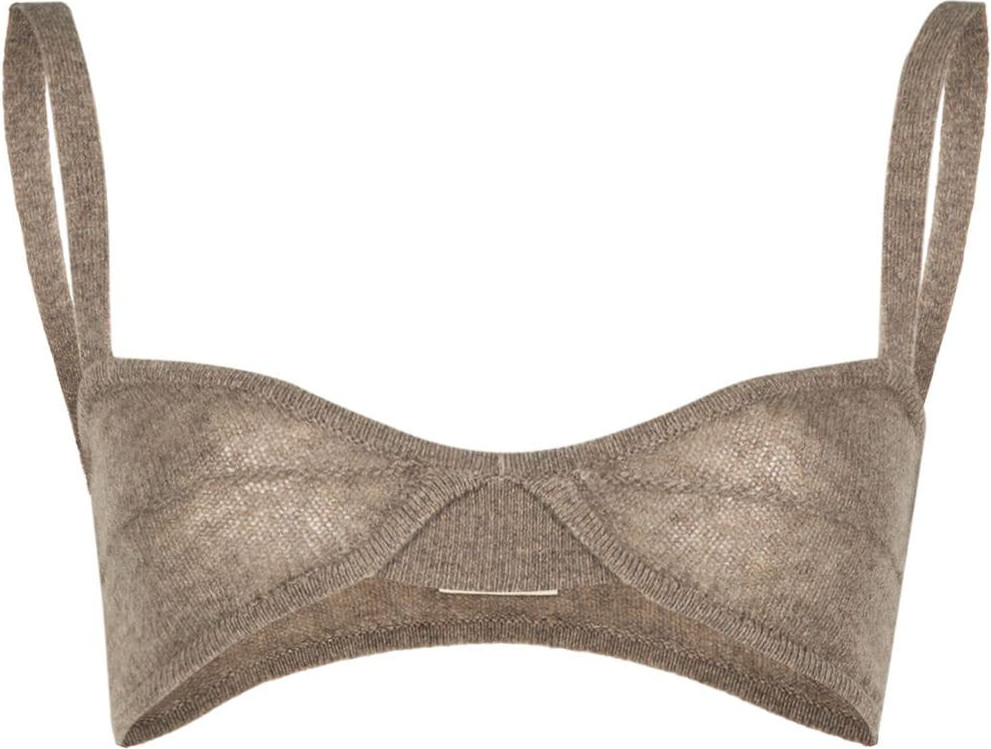 Khaite - Eda fine-knit bralette