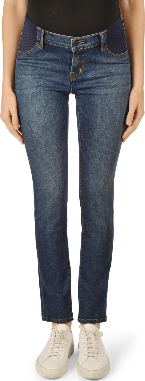 J BRAND Mama J Cigarette Skinny Maternity Jeans