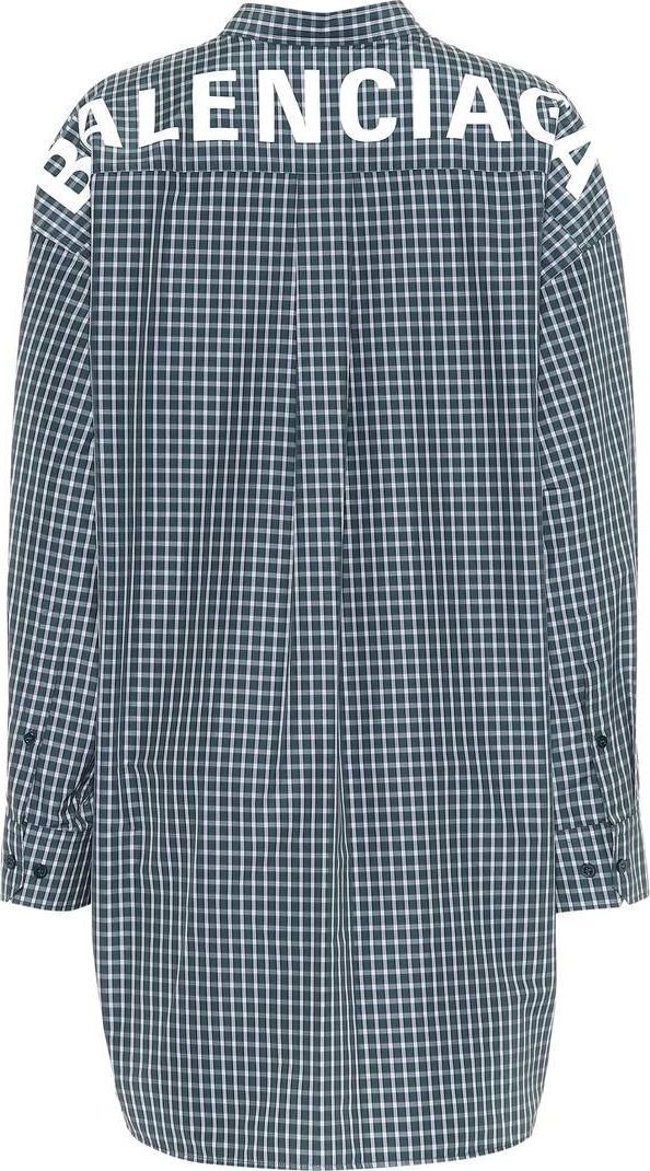 Balenciaga Oversized checked shirt