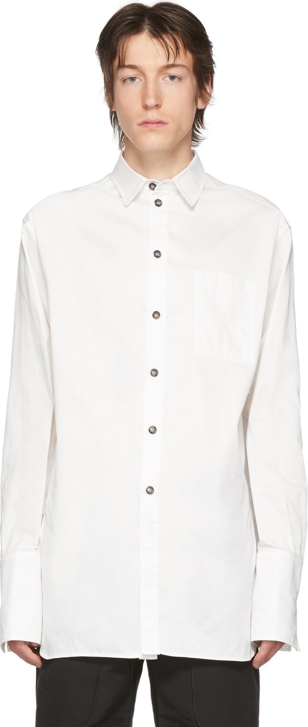Boramy Viguier White Extended Hem Shirt