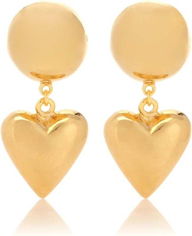 Sophie Buhai Love 18kt gold-plated earrings