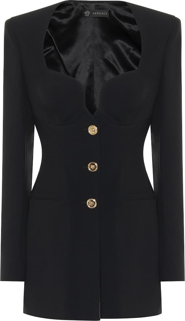 Versace Crêpe blazer