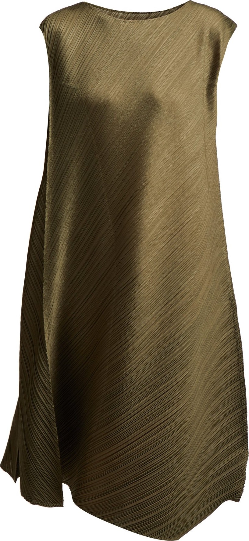 Pleats Please By Issey Miyake Sleeveless pleated dress