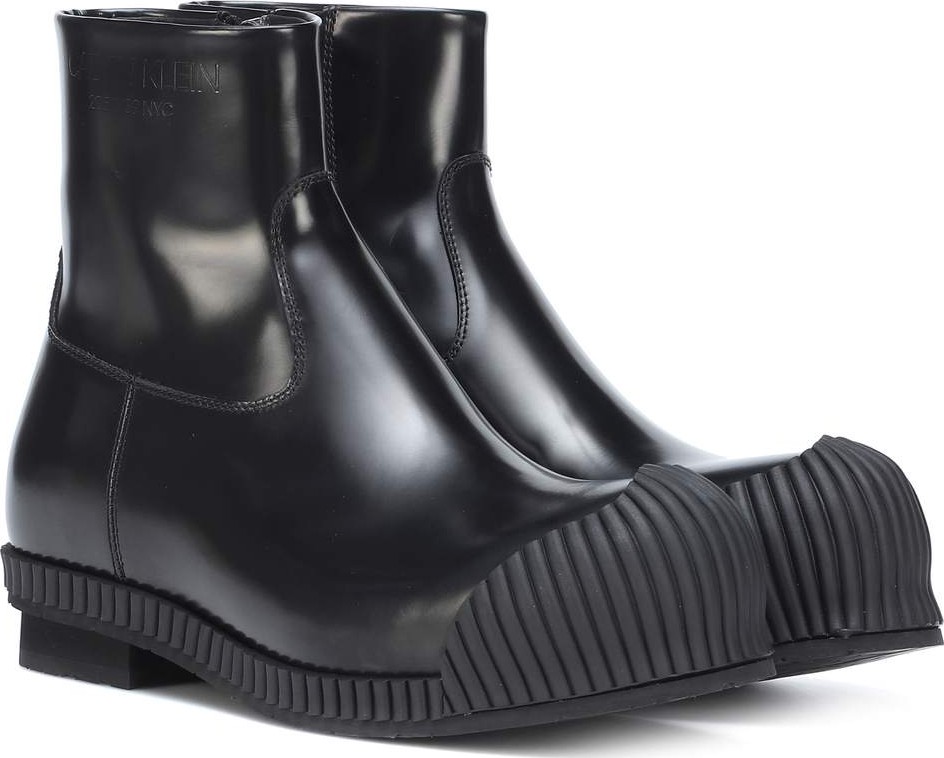 Calvin Klein 205W39NYC Deicine patent leather ankle boots