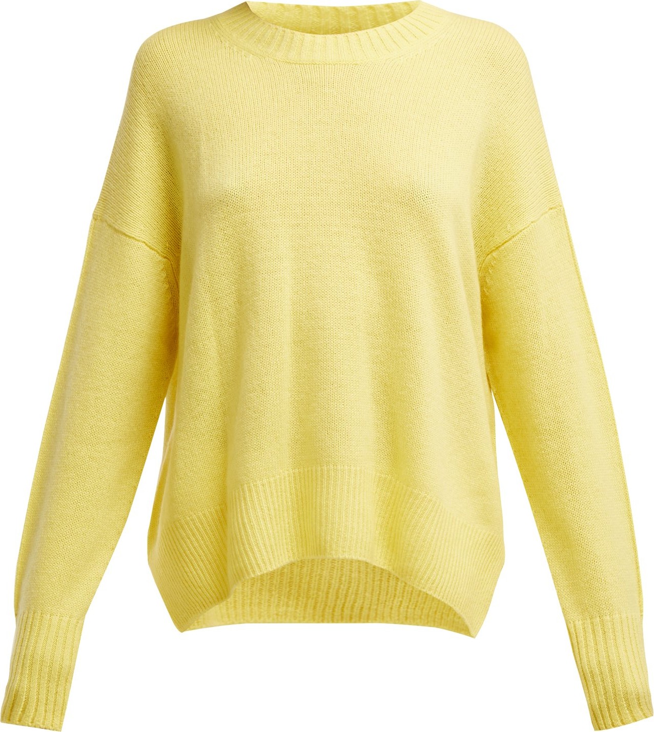 Allude Round neck cashmere sweater