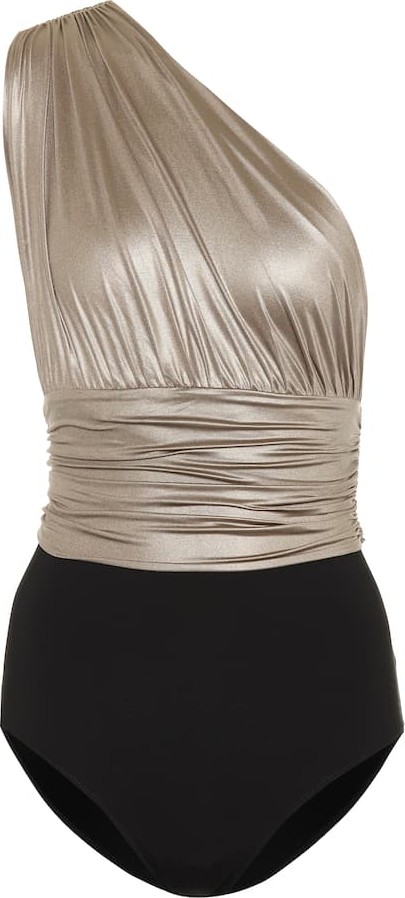 Max Mara Danae one-shoulder swimsuit