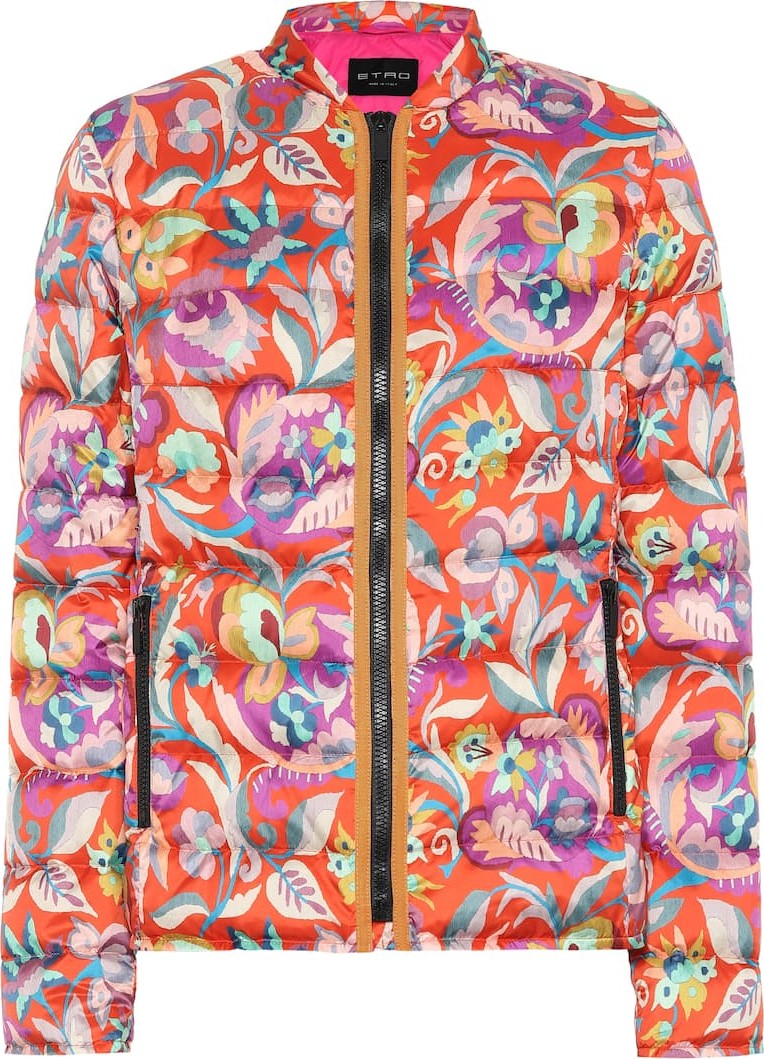 Etro Printed down jacket