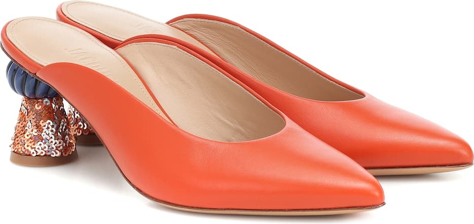 Jacquemus Les Mules Maceio leather mules