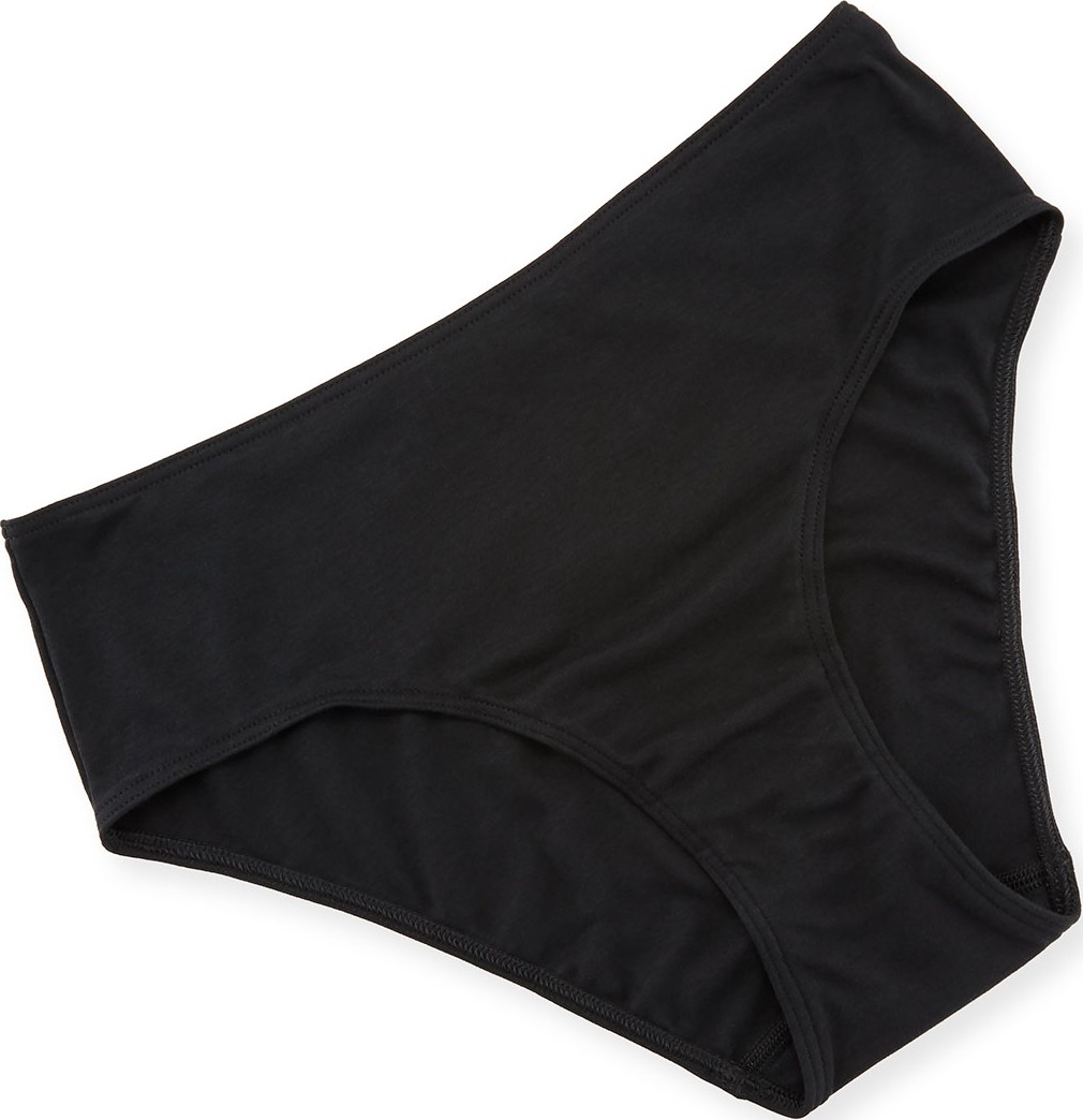 Hanro Sea Island Cotton High-Cut Bikini Briefs