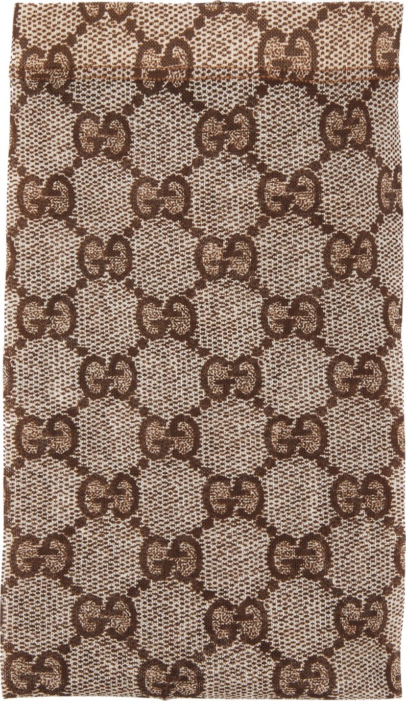 Gucci GG snake-print tights