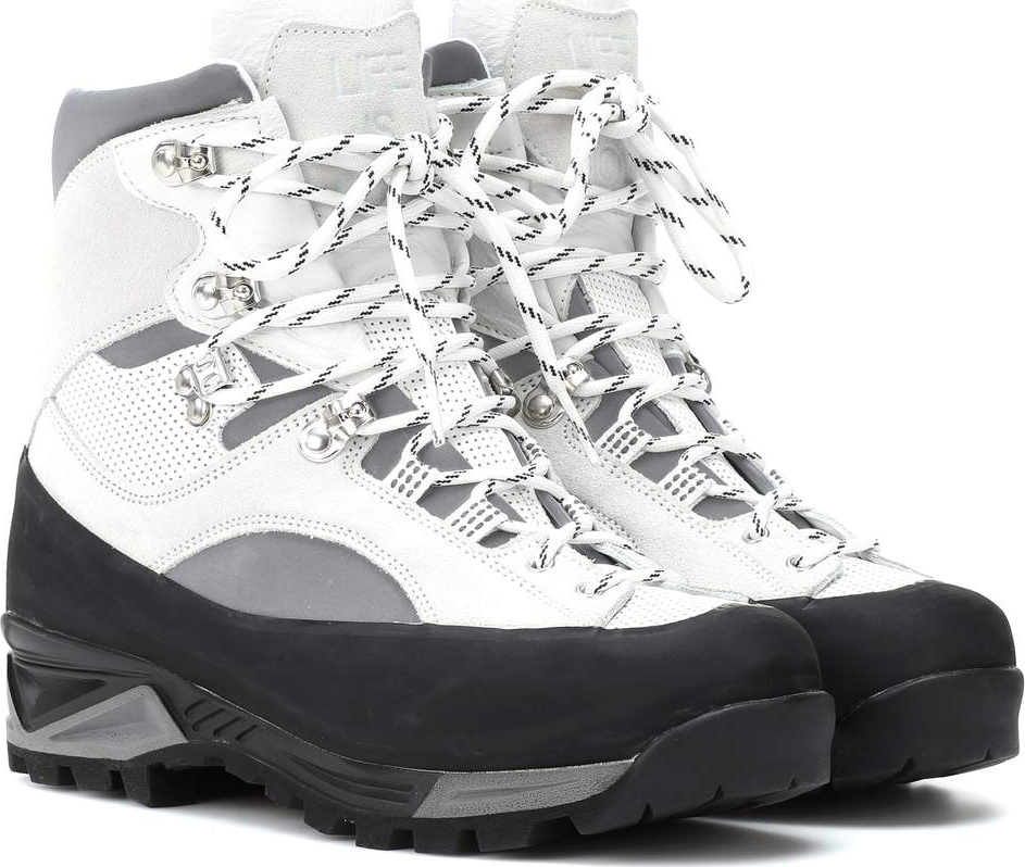 Ganni Sarai leather ankle boots