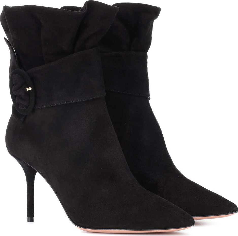 Aquazzura Palace 85 ankle boots