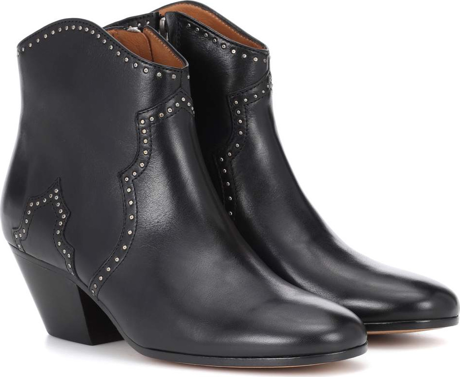 Isabel Marant Dicker leather ankle boots