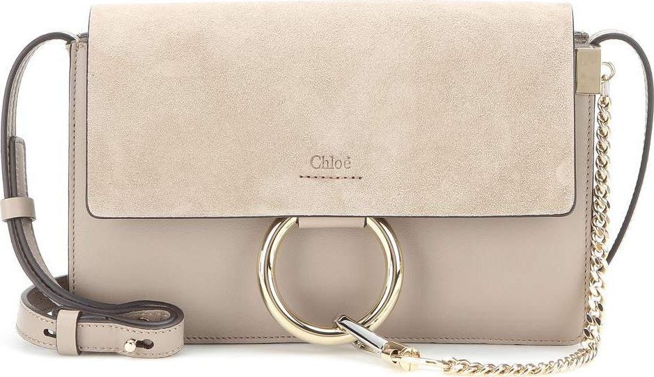 Chloe Faye Small leather shoulder bag