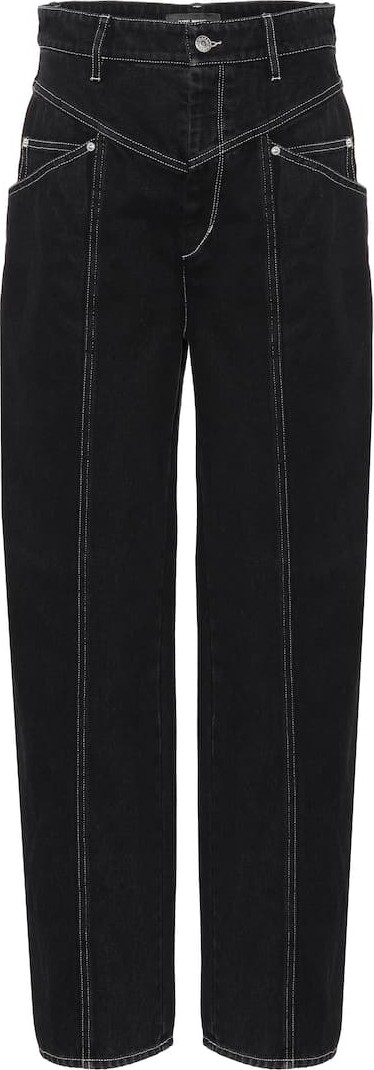 Isabel Marant Lenie high-rise jeans