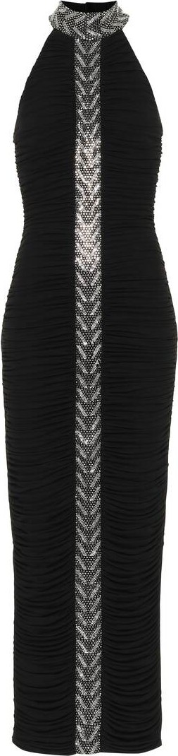Balmain Embellished midi dress