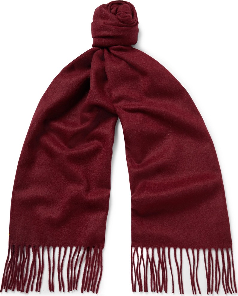 J.Crew Fringed Cashmere Scarf