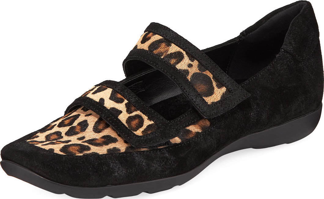 Sesto Meucci Gyan Printed Grip-Strap Walking Sneakers