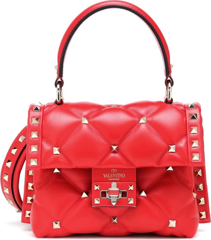 Valentino Valentino Garavani Candystud Mini leather shoulder bag