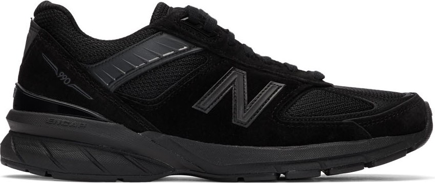 New Balance Black Made In US 990v5 Sneakers