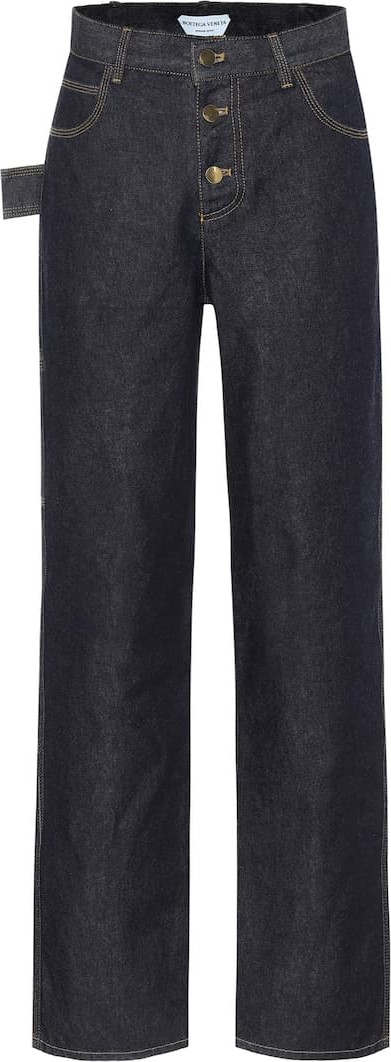 Bottega Veneta High-rise straight jeans