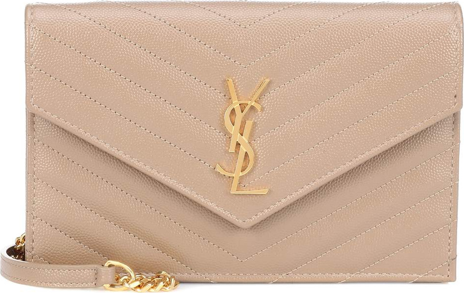Saint Laurent Classic Monogram quilted leather shoulder bag