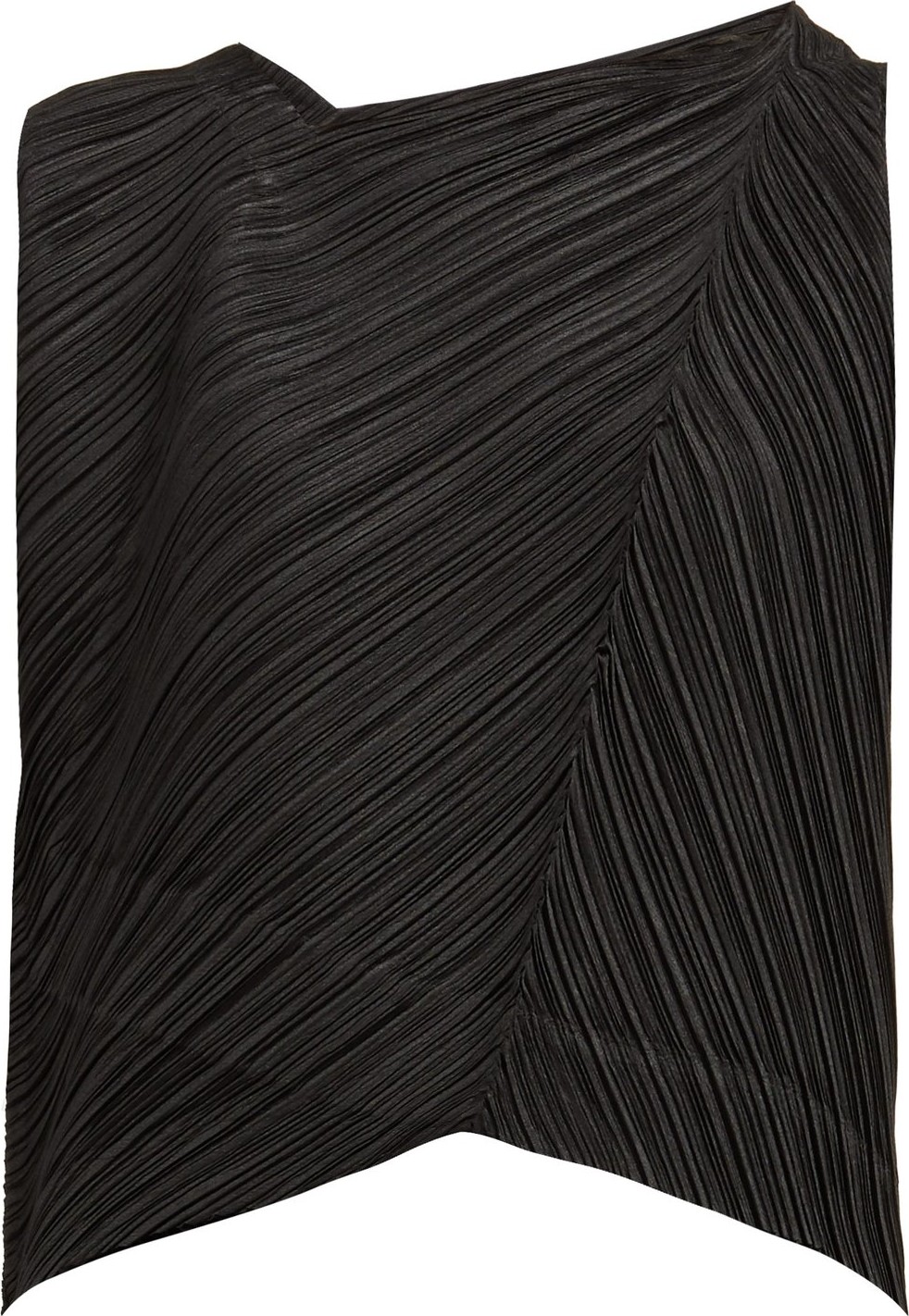 Pleats Please By Issey Miyake Asymmetric-neck tech-pleated top