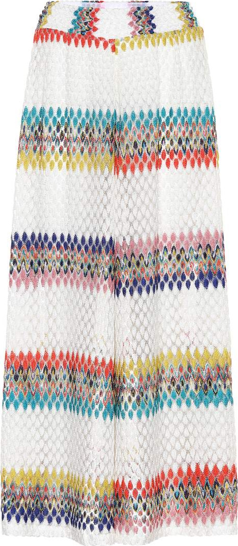 Missoni Crochet-knit pants