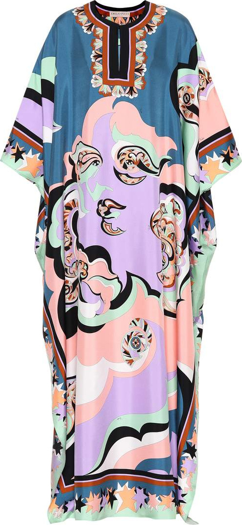 Emilio Pucci Paisley-printed silk dress