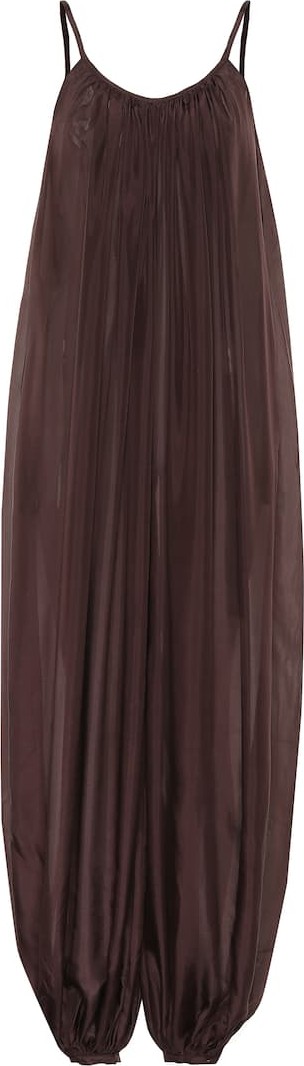 Kalita Balloon silk jumpsuit