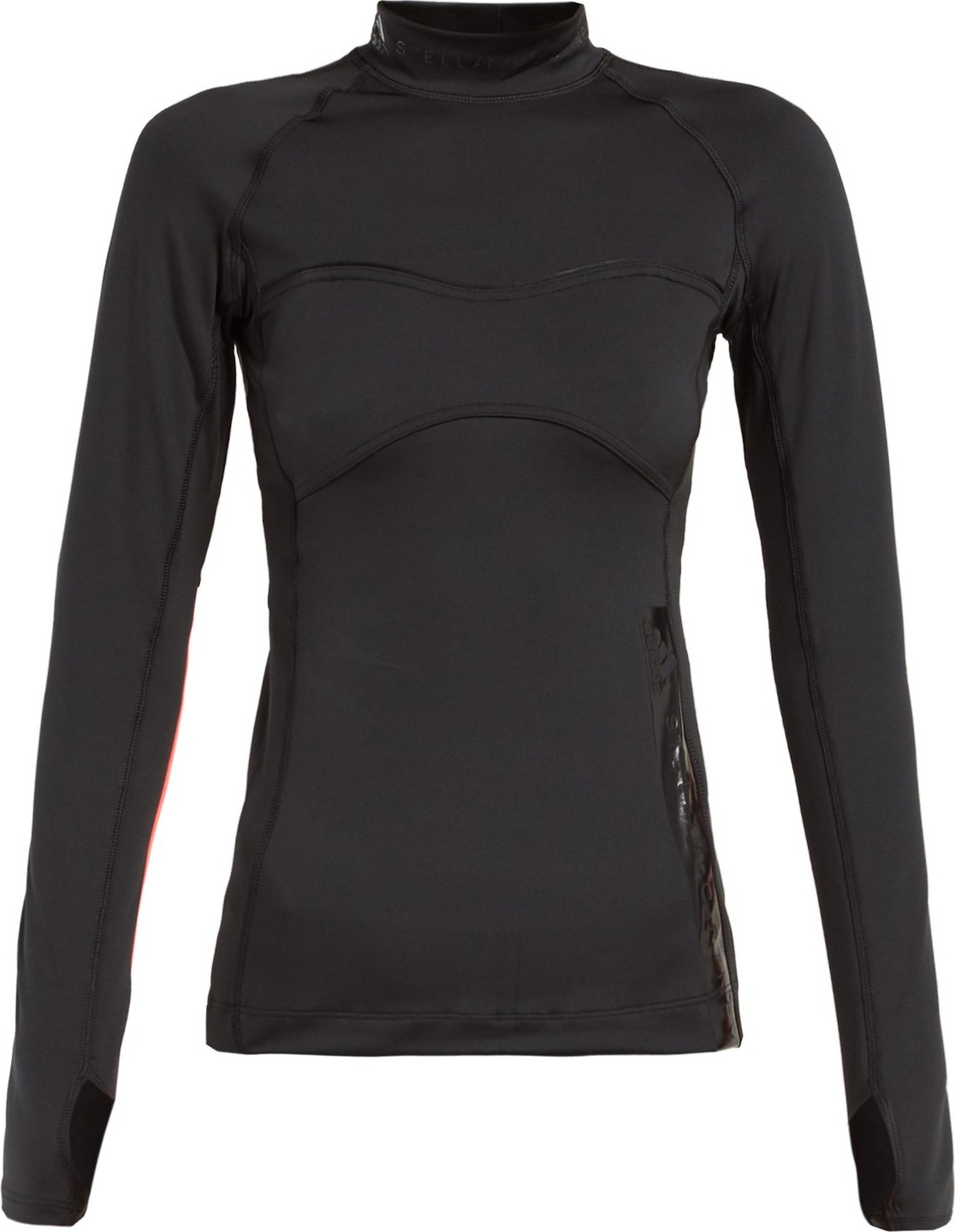 Adidas By Stella McCartney Run logo-print stretch-jersey top